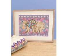 Bothy Threads Cross stitch kit "A Polar Pair" XEB4 24.5x19 cm