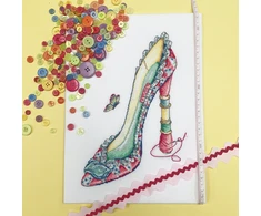 Bothy Threads Cross stitch kit "A Stitch In Time" XSK9 19x28 cm