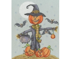 Bothy Threads Cross stitch kit "All Hallows' Jack" XKTB22 15x18 cm