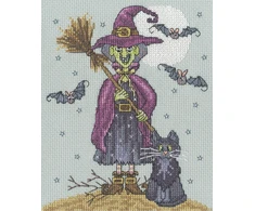 Bothy Threads Cross stitch kit "All Hallows' Magic" XKTB21 15x18 cm
