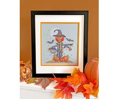 Bothy Threads Cross stitch kit "All Hallows' Jack" XKTB22 15x18 cm