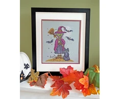 Bothy Threads Cross stitch kit "All Hallows' Magic" XKTB21 15x18 cm
