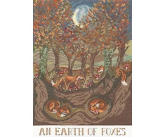 Bothy Threads Cross stitch kit "An Earth Of Foxes" XDD10 26x36 cm