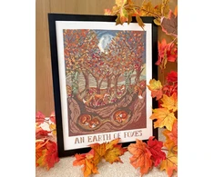 Bothy Threads Cross stitch kit "An Earth Of Foxes" XDD10 26x36 cm