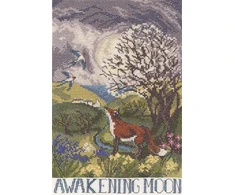 Bothy Threads Cross stitch kit "Awakening Moon" XDD15 18x27 cm
