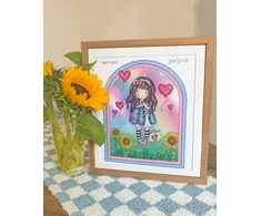 Bothy Threads Cross stitch kit "Be Kind To Yourself" XG56 22x27 cm
