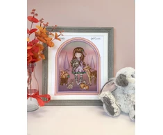Bothy Threads Cross stitch kit "Be Kind To All Creatures" XG57 22x27 cm