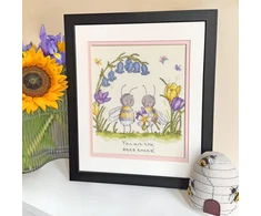Bothy Threads Cross stitch kit "Bees Knees" XSN4 18x19 cm