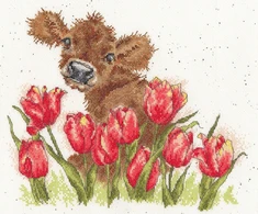 Bothy Threads Cross stitch kit "Bessie" XHD124 24x29 cm