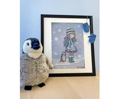 Bothy Threads Cross stitch kit "Blizzard" XG49 22x30.5 cm