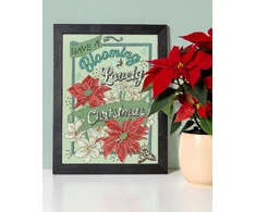 Bothy Threads Cross stitch kit "Blooming Lovely Christmas" XAS3 17x23 cm