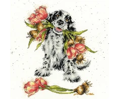 Bothy Threads Cross stitch kit "Blooming With Love" XHD99 26x26 cm