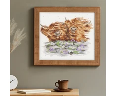 Bothy Threads Cross stitch kit "Blown Away" XHD142 30x26 cm