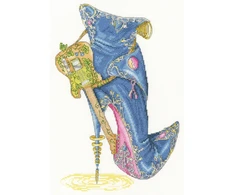 Bothy Threads Cross stitch kit "Blues And Sole" XSK25 21x30 cm