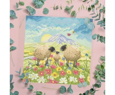 Bothy Threads Cross stitch kit "Butterflies And Babies" XLP10 26x26 cm