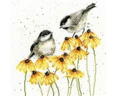Bothy Threads Cross stitch kit "Chitter Chatter" XHD77 26x26 cm