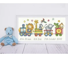 Bothy Threads Cross stitch kit "Choo Choo Train" XKG7 35x17 cm