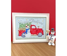 Bothy Threads Cross stitch kit "Christmas Tree Farm" XKTB23 28x20 cm