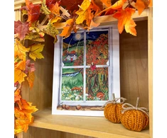 Bothy Threads Cross stitch kit "Conker Window" XDD6 25x36 cm