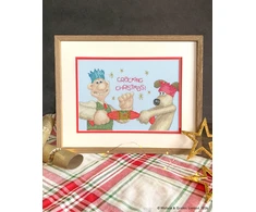 Bothy Threads Cross stitch kit "Cracking Christmas!" XWG9 30x16 cm