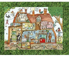 Bothy Threads Cross stitch kit "Cut Thru' Old MacDonald" XCT36 35x26 cm