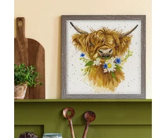 Bothy Threads Cross stitch kit "Daisy Coo" XHD42 26x26 cm