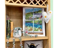Bothy Threads Cross stitch kit "Daisy Window" XDD5 25x36 cm