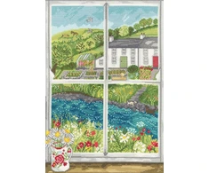 Bothy Threads Cross stitch kit "Daisy Window" XDD5 25x36 cm