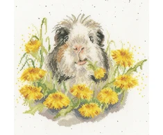 Bothy Threads Cross stitch kit "Dandy Day" XHD165 26x26 cm