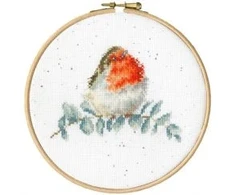 Bothy Threads Cross stitch kit "Eucalyptus" XHD121P 15x15 cm