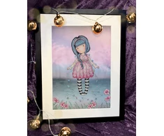Bothy Threads Cross stitch kit "Fairy Dusk" XG54 22x30.5 cm
