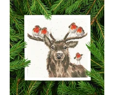 Bothy Threads Cross stitch kit "Festive Friends" XHD110 26x26 cm