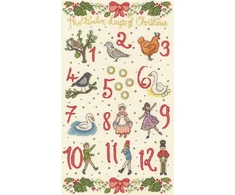 Bothy Threads Cross stitch kit "Five Gold Rings" XLU2 22x38 cm