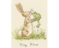 Bothy Threads Cross stitch kit "Frog Prince" XAJ25 14x19 cm