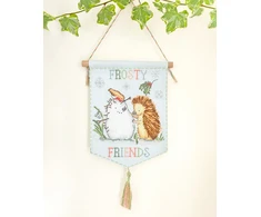 Bothy Threads Cross stitch kit "Frosty Friends" XKG21 20 xx 24 cm