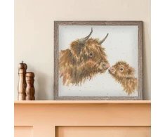 Bothy Threads Cross stitch kit "Gentle One" XHD140 28x25 cm