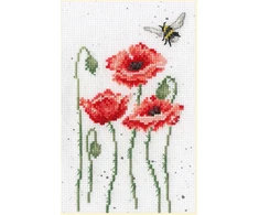 Bothy Threads Cross stitch kit "Greeting Card - Remember Me" XGC39 10x16 cm