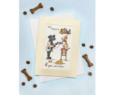 Bothy Threads Cross stitch kit "Greeting Card - Lab Report" XGC63 10x16 cm