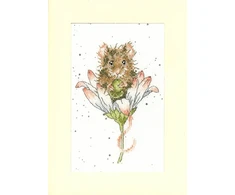 Bothy Threads Cross stitch kit "Greeting Card - Wishes Just For You" XGC32 10x16 cm