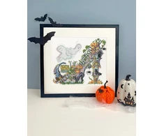 Bothy Threads Cross stitch kit "Hallowed Souls" XSK31 28x25 cm
