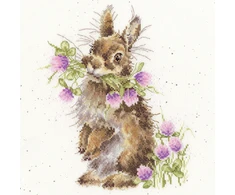 Bothy Threads Cross stitch kit "Head Clover Heels" XHD139 26x26 cm