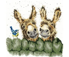 Bothy Threads Cross stitch kit "Hee Haw" XHD70 26x26 cm