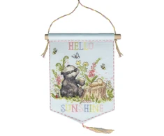 Bothy Threads Cross stitch kit "Hello Sunshine" XKG19 20 xx 24 cm