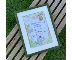 Bothy Threads Cross stitch kit "Help The Bees" XAL15 26x38 cm