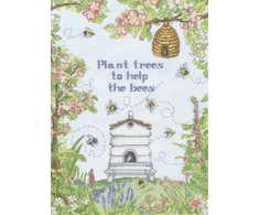 Bothy Threads Cross stitch kit "Help The Bees" XAL15 26x38 cm