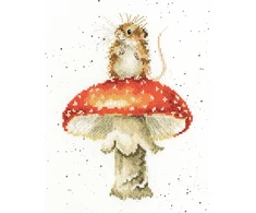 Bothy Threads Cross stitch kit "He's a Fun-gi" XHD74 18x23 cm