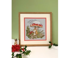Bothy Threads Cross stitch kit "Hide And Squeak" XSN5 18x19 cm