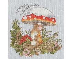 Bothy Threads Cross stitch kit "Hide And Squeak" XSN5 18x19 cm