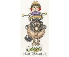 Bothy Threads Cross stitch kit "Hold Steady!" XT8 11x22 cm