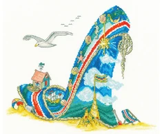 Bothy Threads Cross stitch kit "Holiday" XSK5 28x24 cm